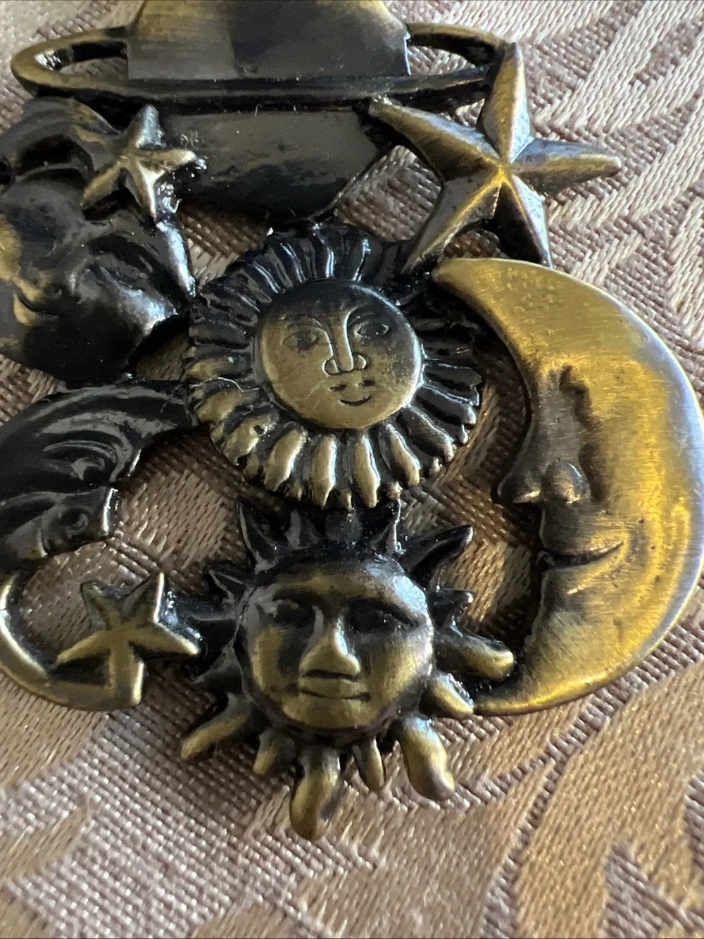 Sun Moon Star Keyring Big Three Astrology Ego Loyalty  Kind